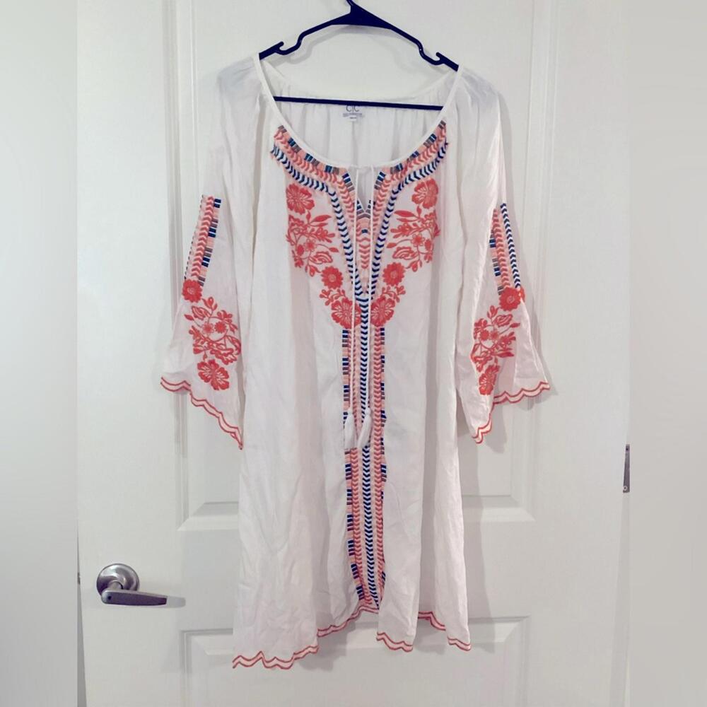 New embroidered tunic/dress size XL/P